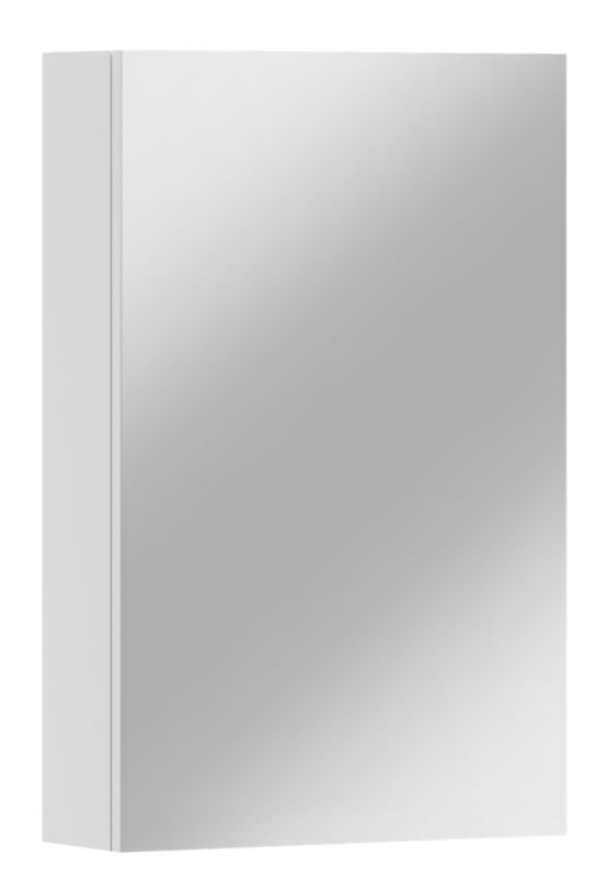 Szafka łazienkowa wisząca ANTICO 50 z lustrem biała 1 szt.