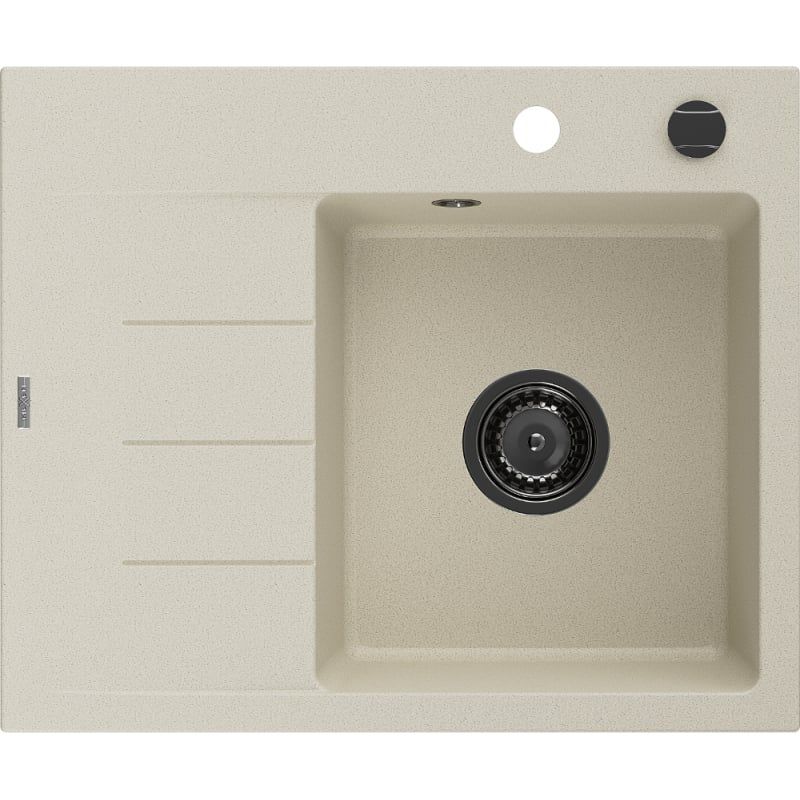 Zlewozmywak wpuszczany Mexen Ben 1-komorowy beżowy 600x500mm - 6523605000-69-G 1 szt.