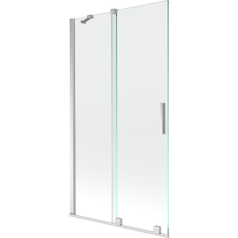 Parawan nawannowy rozsuwany Mexen Velar transparent 100x150 cm 1 szt.