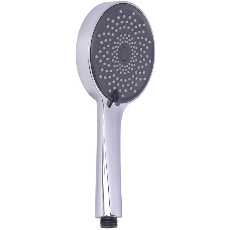 Słuchawka prysznicowa Yoka Home FANKI srebrna 3 funkcyjna uniwersalna 1 szt.