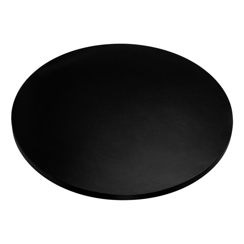 Blat do stolika KOLM okrągły fi 68 cm Czarny 1szt.