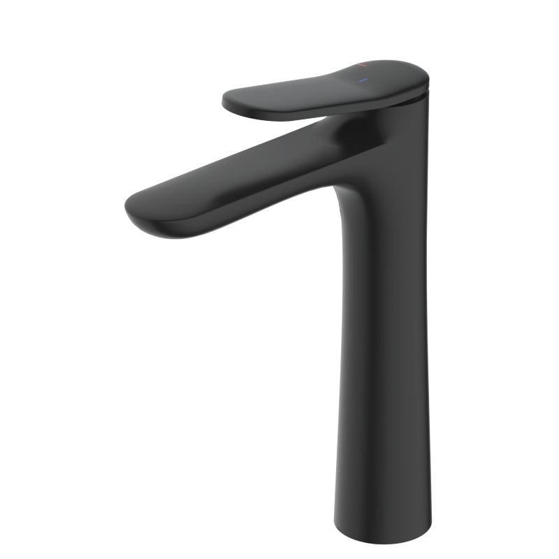 Bateria umywalkowa wysoka GoodHome Kentia XL czarna