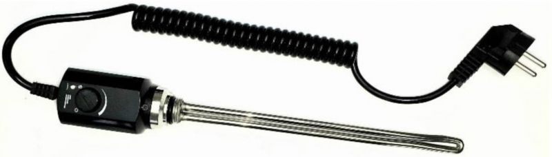 Grzałka grzejnikowa 300 W RD 10 czarna