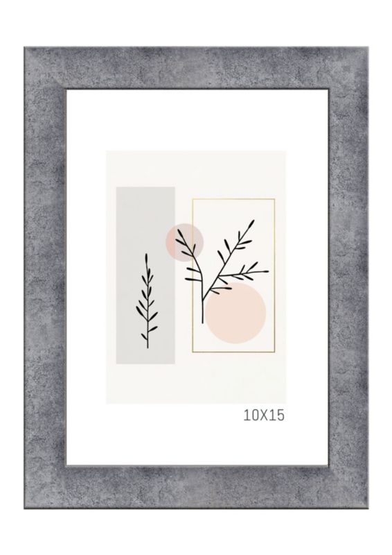 Ramka na zdjęcie MDF BASIC 21x29,7 cm beton 1 szt.