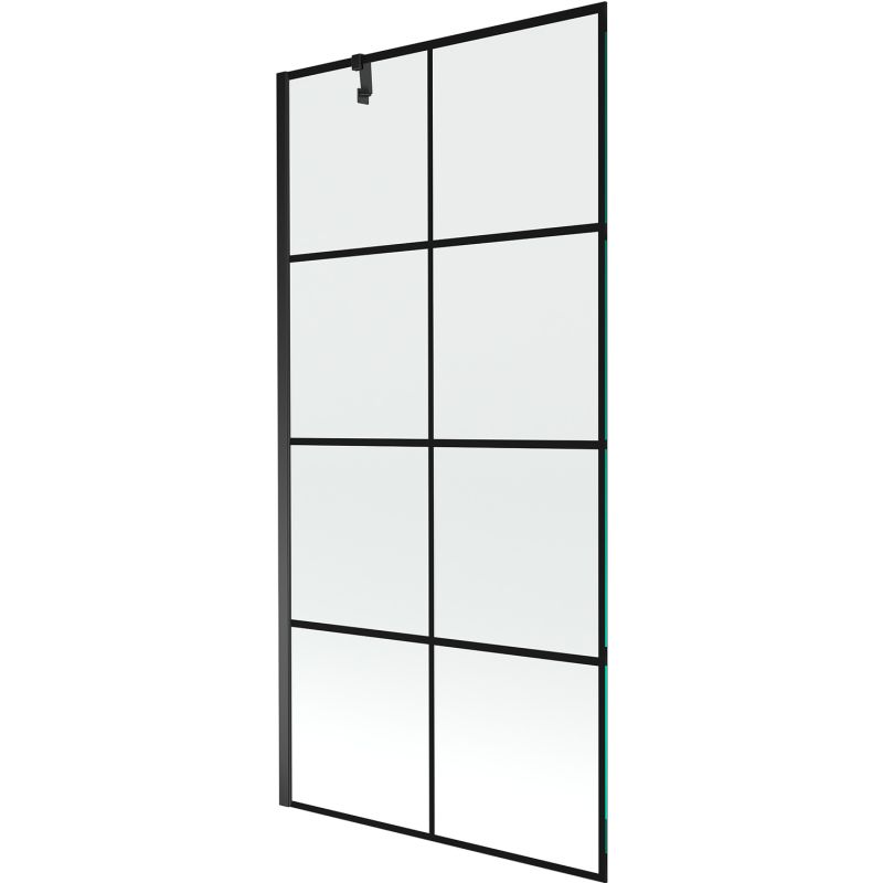 Parawan nawannowy Mexen Next czarny wzór 90x150 cm 895-090-000-00-77-70 1 szt.