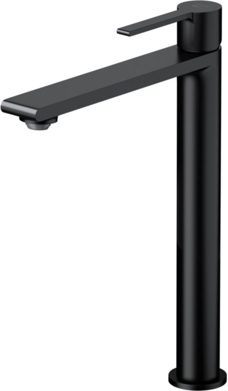 Bateria umywalkowa Cersanit Virgo czarna wysoka jednouchwytowa bez korka 1 szt.