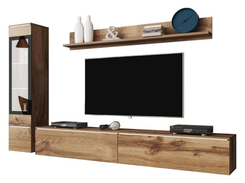 Meblościanka MIRJAN 24 Vera I z oświetleniem LED wotan 1 kpl.