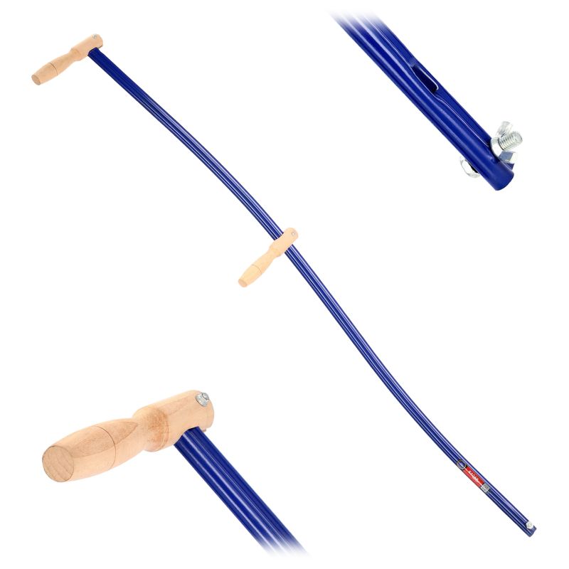 Kosisko Do Kosy KADAX metalowe Ogrodowej Ręcznej 147cm Niebieskie 1szt.