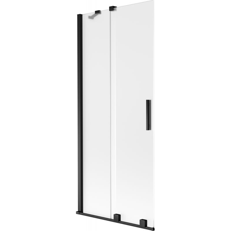 Parawan nawannowy ruchomy Mexen Velar szron/czarny 85x150 cm 1 szt.