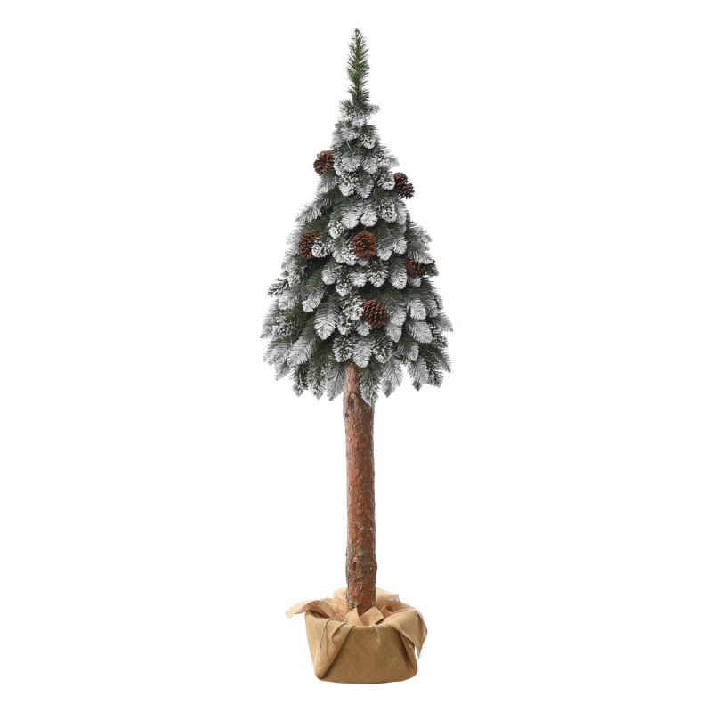 Choinka na pniu 180 cm z szyszkami