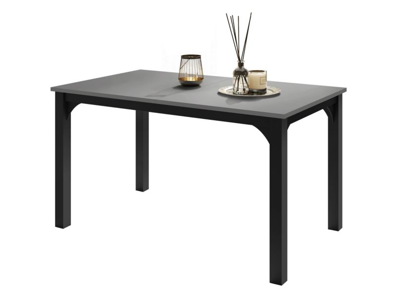 Stół rozkładany MIRJAN 24 Focus 140 czarny/jasny grafit 1 szt.