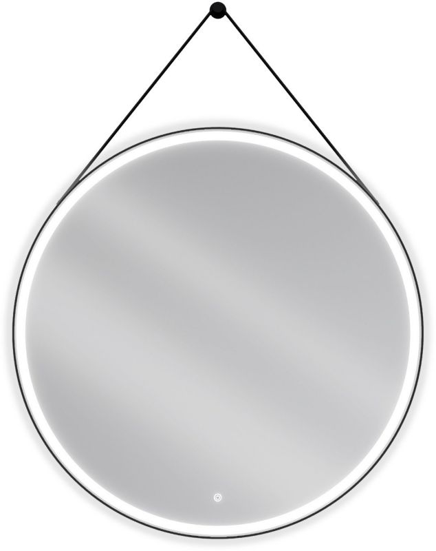 lustro łazienkowe podświetlane Mexen Reni czarne 100 cm 1 szt.