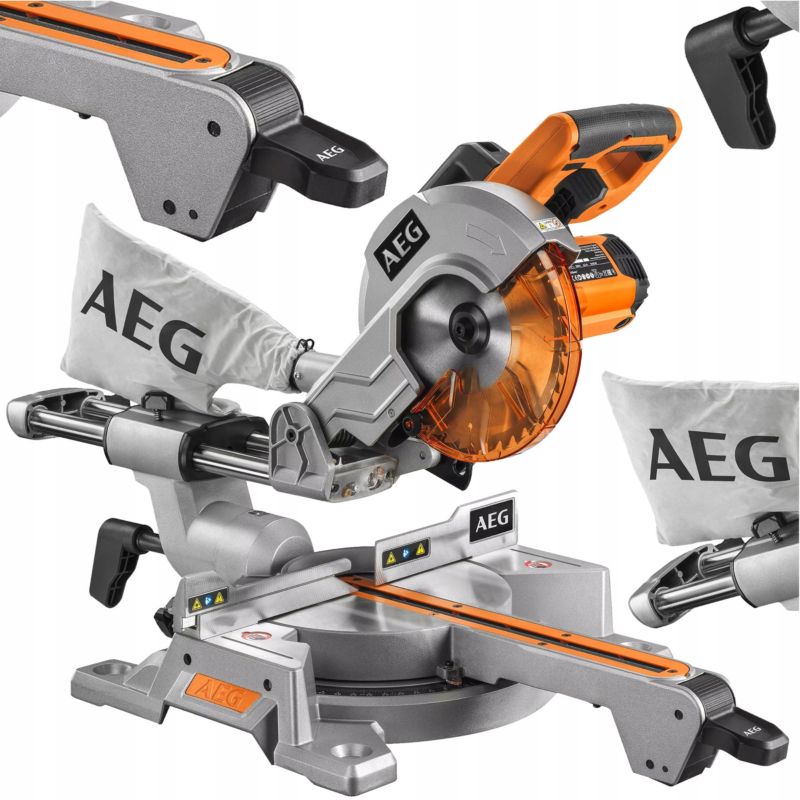 Ukośnica AEG PowerTools Piła Ukośna z Posuwem 1400W 1 szt.