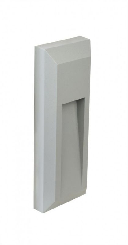 Oprawa zewnętrzna wpuszczana SU-MA Mur szara LED 1.5W 2700K 150lm IP65 wym: 23 x 8 x 3 cm - 1 szt.