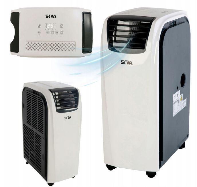 Klimatyzator monoblock przenośny z grzaniem 4w1 SKIVA 12000BTU - 1 szt