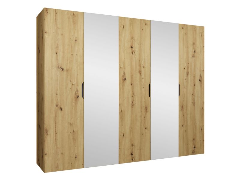 Szafa MIRJAN 24 Malaga 250 z lustrem dąb artisan 1 szt.