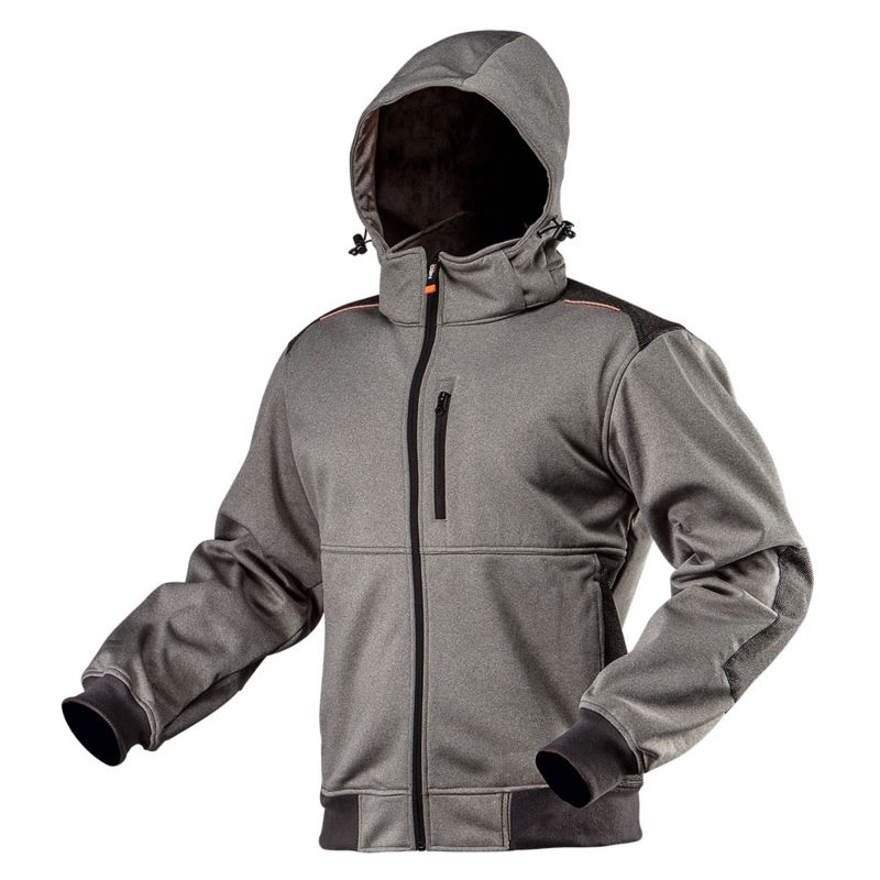 Kurtka softshell NEO TOOLS wodoodporna wiatrochronna oddychalna rozm. L szara 1 szt.