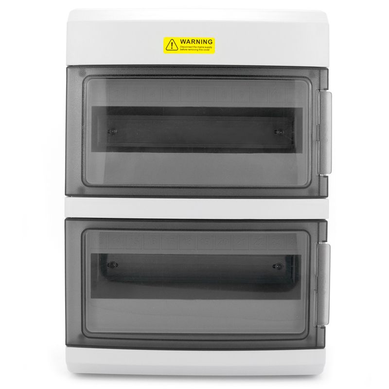 Rozdzielnica natynkowa 24 - modułowa ELS Elektrotechnika RN66-24, skrzynka hermetyczna IP66 2x12 1kV DC, do fotowoltaiki, 1 szt.