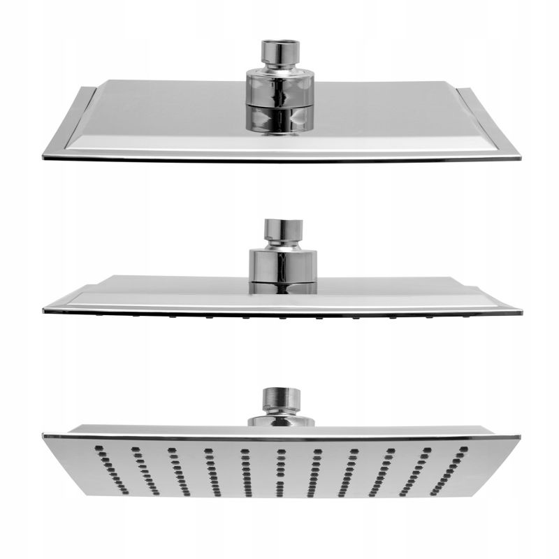 Deszczownica prysznicowa YOKA HOME natryskowa 25 x 25 cm chrom - 1 szt.