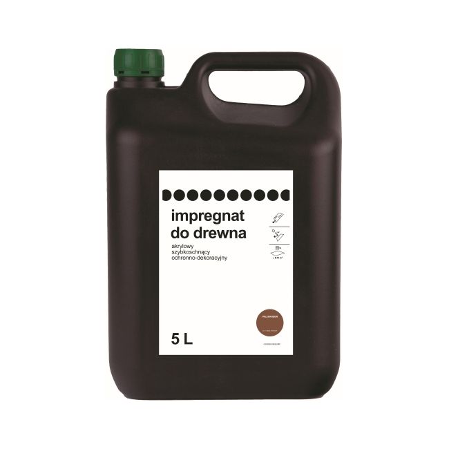 Impregnat do drewna mahoń 5 l