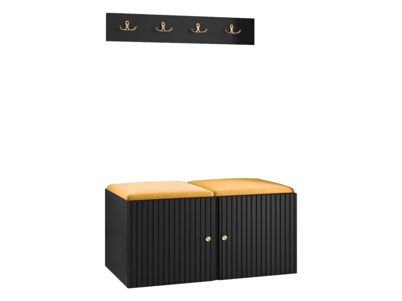 Zestaw MIRJAN 24 Orion Ryfel Slim VI czarny + żółty 1 kpl.