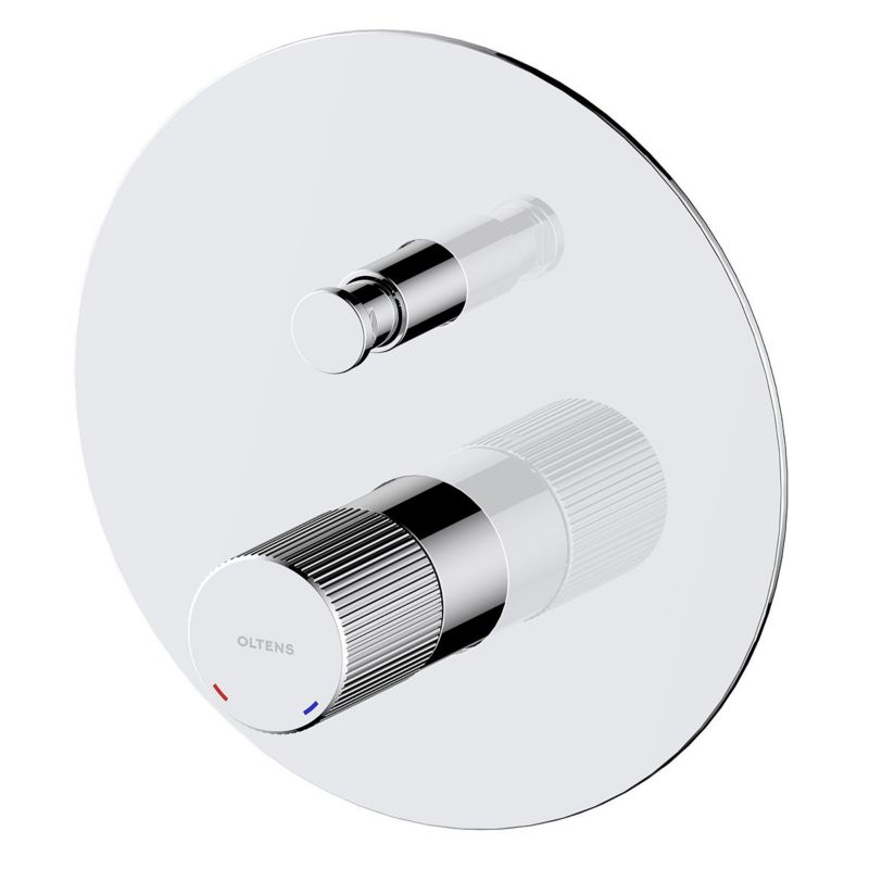 Bateria podtynkowa Oltens Hamnes chrom, jednouchwytowa, ceramiczna głowica, 1 szt.