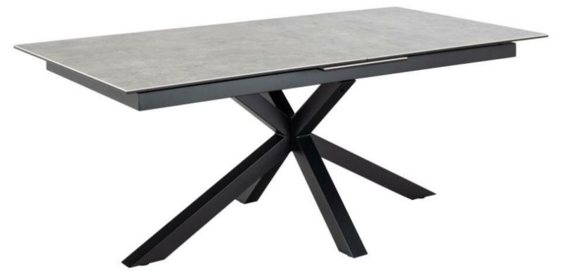 Stół rozkładany do jadalni Heaven Anista ACTONA blat ceramiczny szary nowoczesny 200/240x100 cm 1 szt.