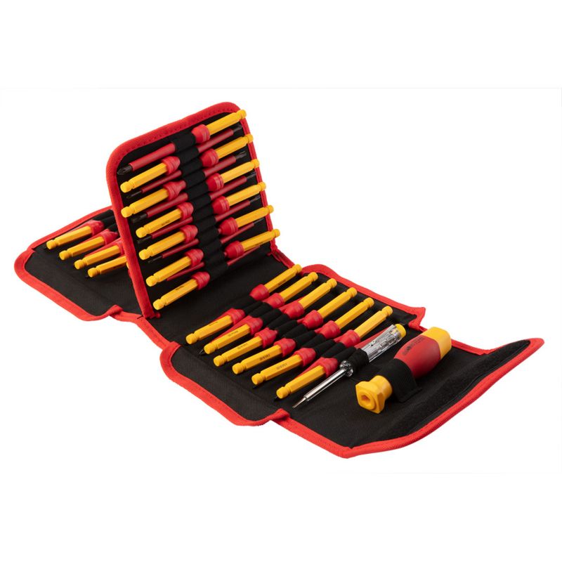 Końcówki wkrętakowe 1000V NEO TOOLS z uchwytem 1000V, 50 szt. 1 kpl