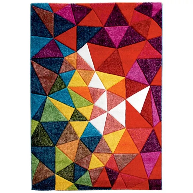 dywan nowoczesny Tarkett folklore J877A frezowany 80 x 150 cm 1szt.