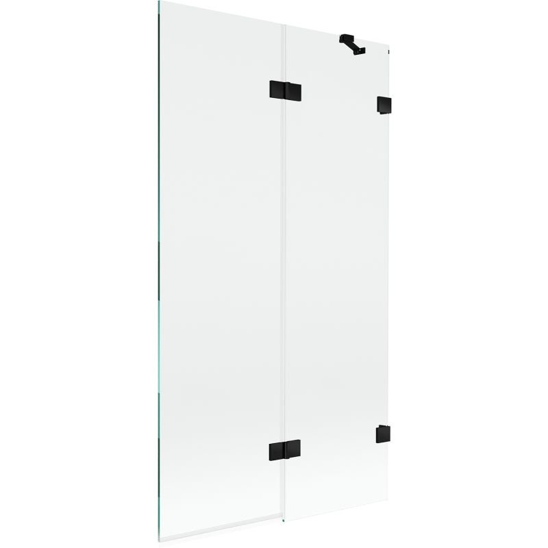 Parawan nawannowy 2-skrzydłowy Mexen Lunar czarny 100x150 cm 1 szt