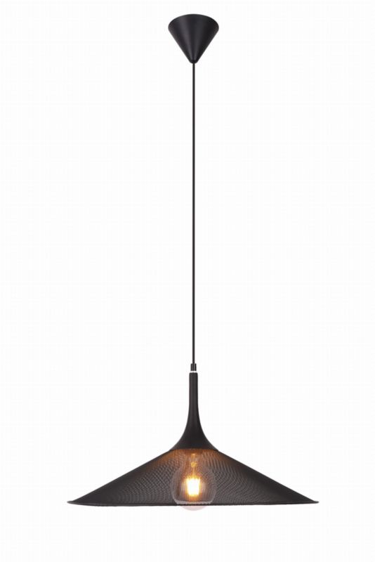 Żyrandol Candellux Kiruna czarny wym: 110 x 50 x 50 cm 1xE27 x 40W 1 szt.