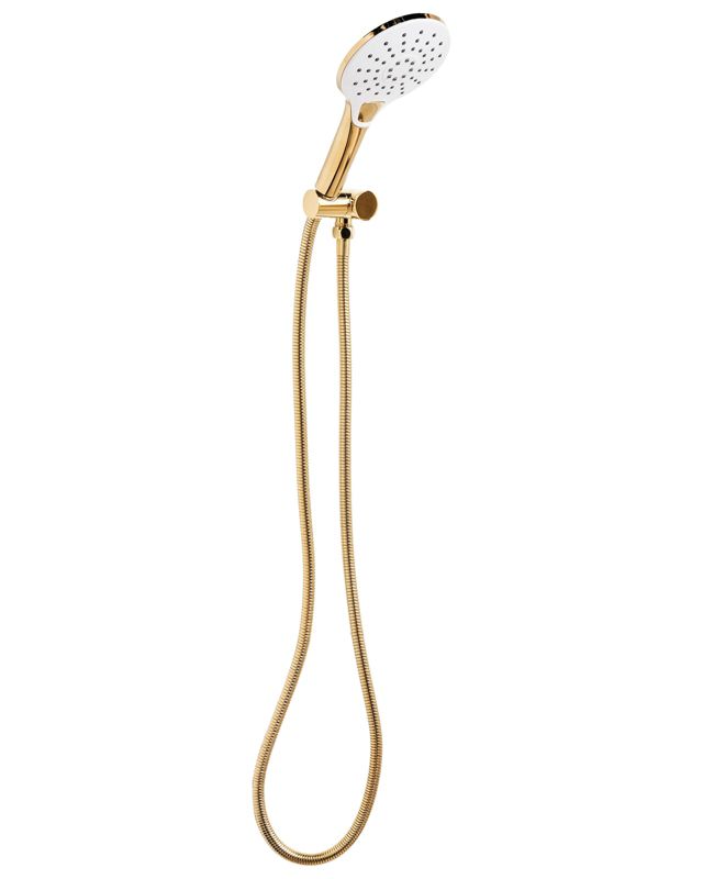 Słuchawka prysznicowa z wężem Iquira Złoty 1 szt.