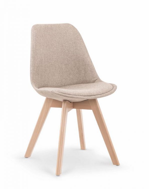Krzesło Halmar tapicerowane K303 beżowe 1 szt