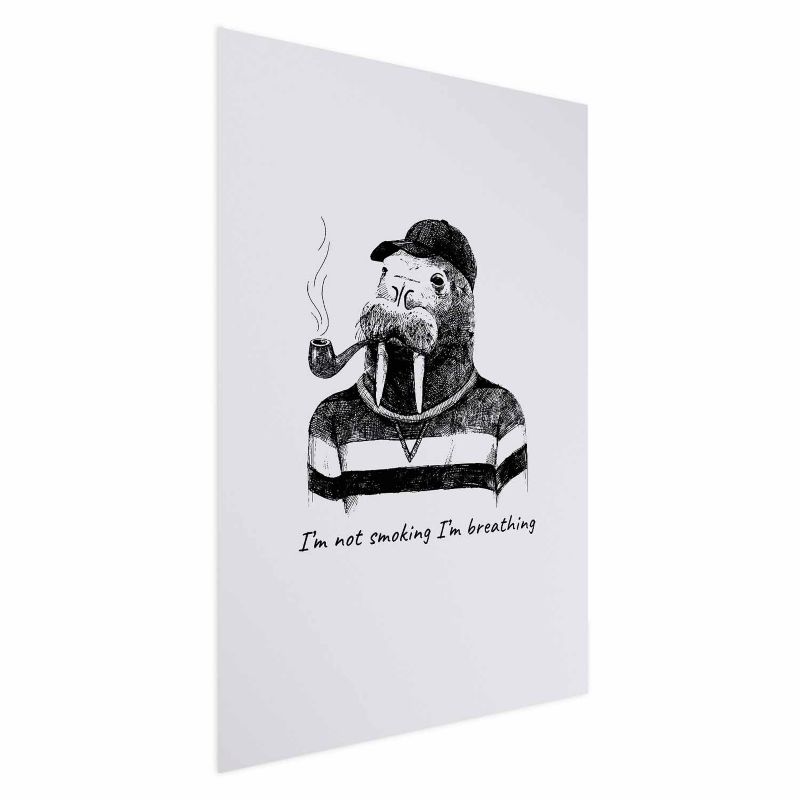 Plakat Artgeist Smoking 60x90 cm bez ramy 1 szt