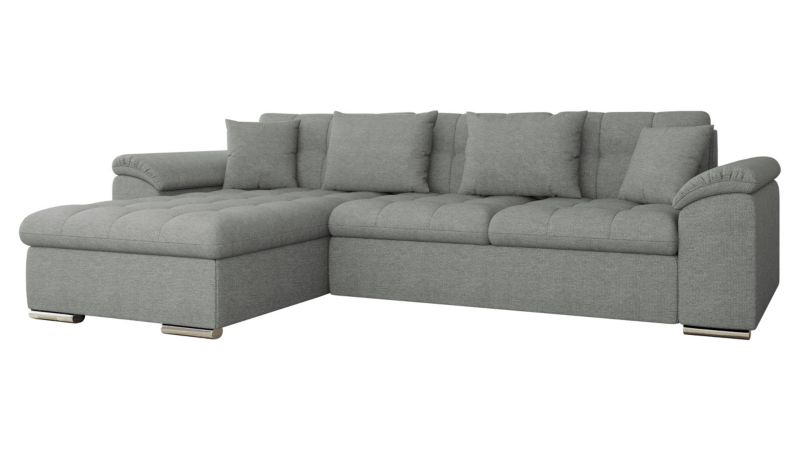 Narożnik z funkcją spania MIRJAN 24 Diana lewy szary 1 szt.