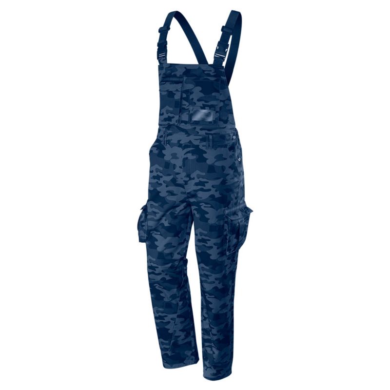 Spodnie robocze na szelkach unisex NEO TOOLS XS CAMO Navy 1 szt.