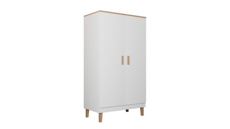 Szafa Kocot Meble DENVER biała/hikora 1 szt.