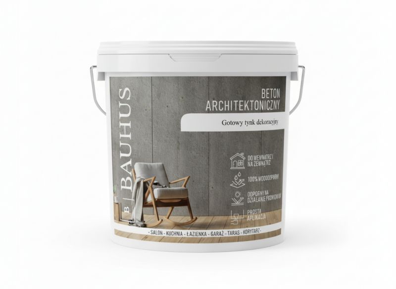 Beton architektoniczny Bauhus tynk dekoracyjny 8 kg