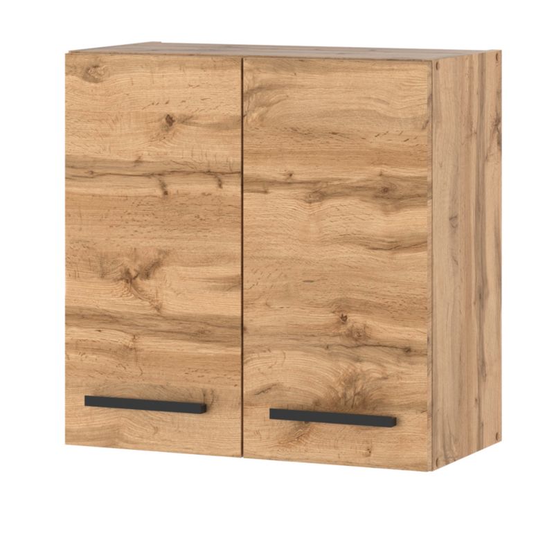Szafka Kuchenna Hurtownia-Mebli Wisząca Blanka górna W60 60cm Dąb Wotan Dąb Wotan 60x30x60 cm 1szt.