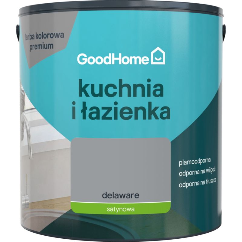 Farba plamoodporna GoodHome Kuchnia i Łazienka delaware 2,5 l