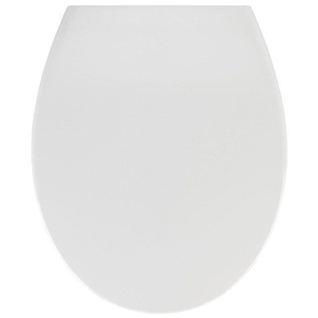 Deska sedesowa Wenko Samos wolnoopadająca Easy Close Fix-Clip biały duroplast 1 szt.