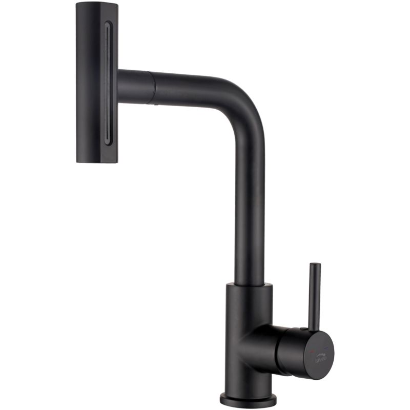 Bateria zlewozmywakowa Laveo Versaro czarna