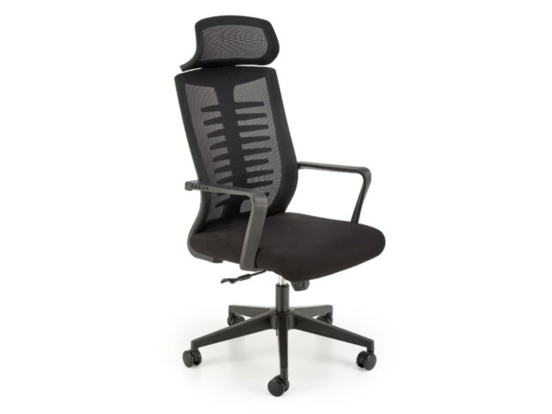 Fotel Halmar biurowy FABIO czarny 1 szt