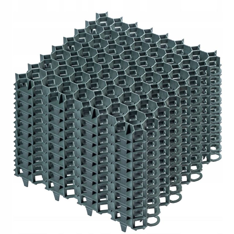 Kratka Trawnikowa KADAX Geokrata Parkingowa Drogowa Podjazd 50x50cm 10szt
