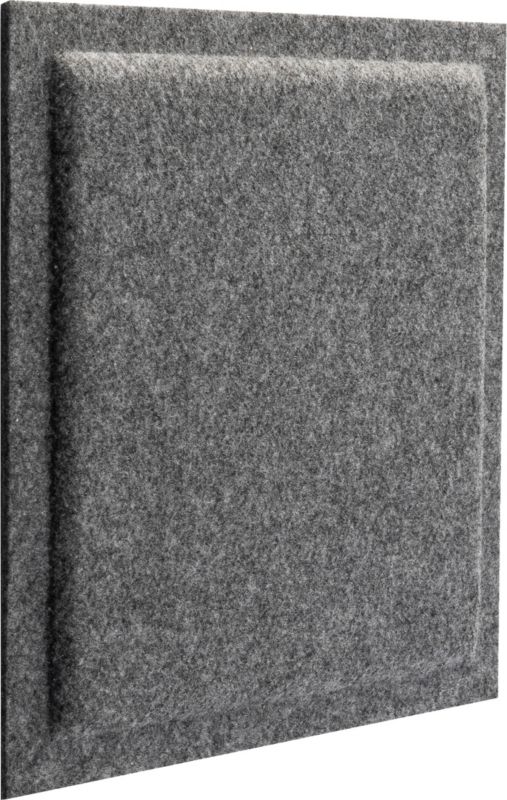 Panel dekoracyjny Decosa 30 x 30 cm filcowy kwadrat szary