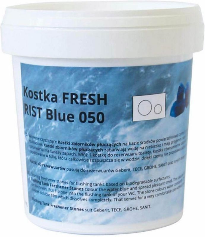 Kostka do WC Rist Blue 10 szt.