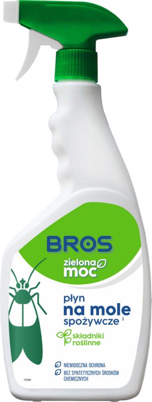 Płyn na mole spożywcze Bros Zielona Moc 500 ml