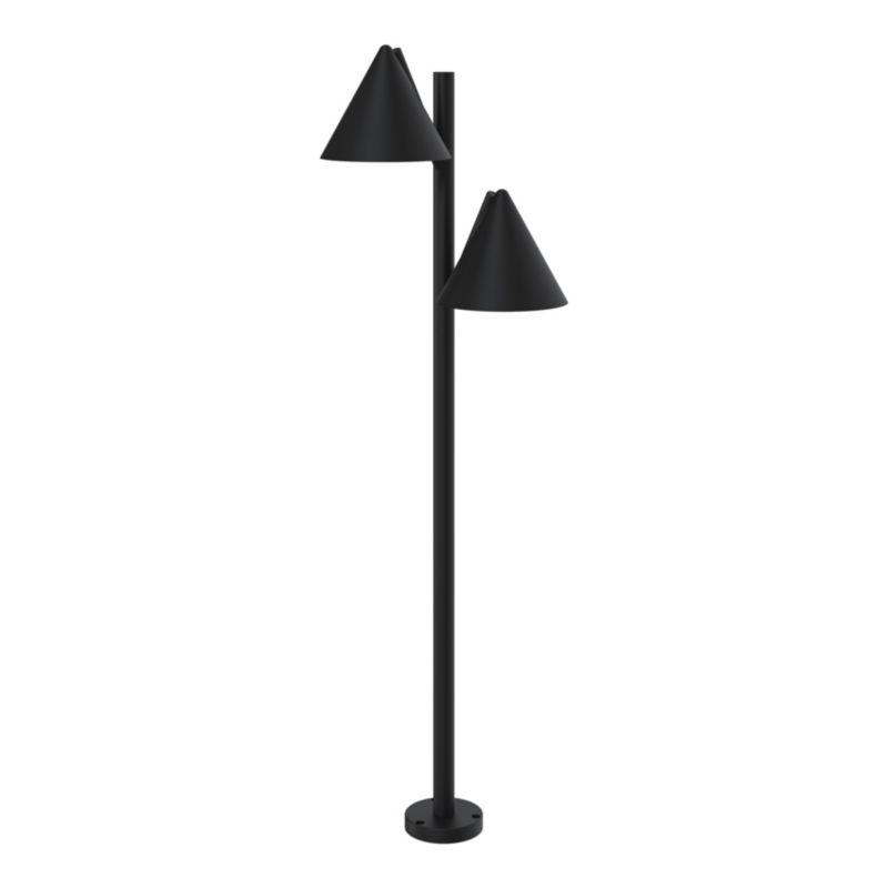 Lampa ogrodowa GoodHome Eriksson M 2 x 600 lm IP44 czarna