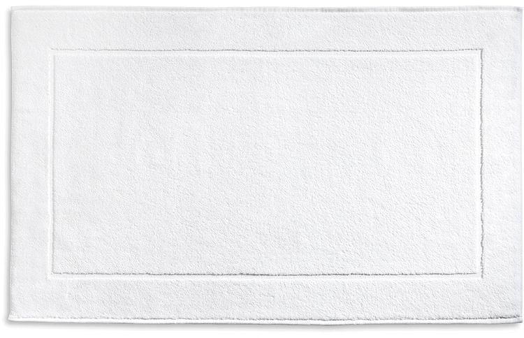 Dywanik łazienkowy Kela Ladessa 60x100 cm bawełna biały prostokątny 1 szt.