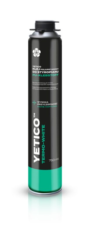 Klej do styropianu Yetico Termo-White 750 ml